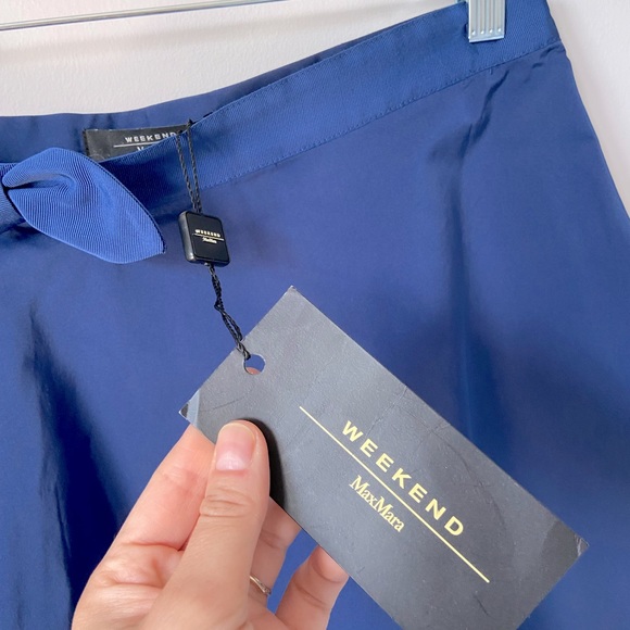 Max Mara Weekend Taffeta Skirt. NEW - Picture 8 of 8